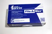 GENUINE FERRIS FILE-A-WAX 1 LB SQUARE BLUE