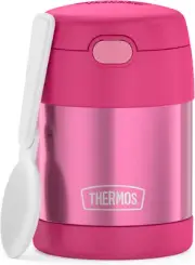 THERMOS FUNTAINER 10 oz Insulated Food Jar with Spoon, Pink