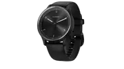 Garmin Vivomove Sport Fitness Tracker - Black Case and Silicone Band
