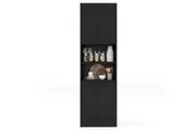 Costway 1.9M Bathroom Cabinet Kitchen Pantry Cupboard w/2 Double-door Cabinets & Storage Shelves Buffet Sideboard