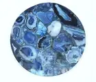 Blue agate marble table top for coffee table , home furniture home decor