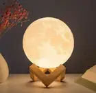 USB 3D Moon Lunar 15cm Light Touch Control/Dimmable Living Room/Night Lamp