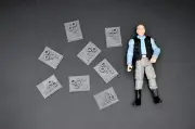 8x DROID ACCESS PANEL 1:18 3.75" SCALE FIGURE STAR WARS DEATH STAR DIORAMA