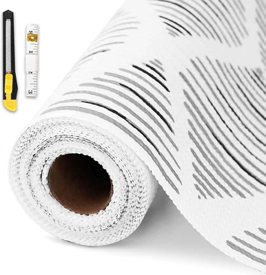 Shelf and Drawer Liners for Kitchen Cabinet 12 Inx20 FT Non-Adhesive Cupboard
