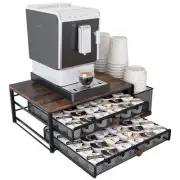 K Cup Holder, 60 Capacity Coffee Pod Drawer, Coffee Bar Station Organizer for...