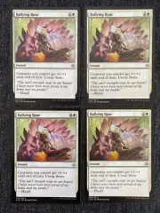 4 RALLYING ROAR ~mtg NM/M Ixalan Unc x4
