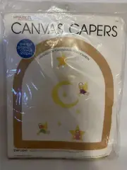 Canvas Capers #104 STAR LIGHT ANGEL BABY MOBILE Plastic Canvas Needlepoint KIT