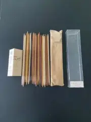Pioneer Wood Pick-Up Sticks with Pouch & Instructions, Set of 25 Classic Fun