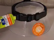 NEW~Top Paw~*WATERPROOF DOG COLLAR**~Stink Free~BLUE~Size M 14-20"~EASY CLEAN
