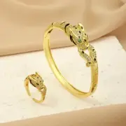 "Serengeti Bracelet & Ring Set – Elegant Combo with Nature-Inspired Design"