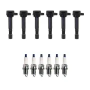 Denso 6 Ignition Coils & 6 U-Groove Spark Plugs 0.044 Kit For Honda Saturn V6 (for: Honda)