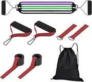 Resistance Bands Set, Resistance Bands Set, Exercise Bands with Handles - Lightweight Natural Latex Latex Tool for Home Gym Travel Use