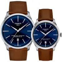 在飛比找PChome24h購物優惠-TISSOT 天梭杜魯爾系列自動腕錶 對錶 T1394071