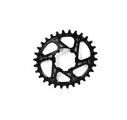 Hope Oval Spiderless Retainer Boost - Black Size 34t