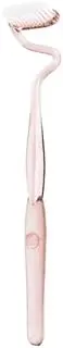 FAFOUR S-Shape Toothbrush Scientific Vertical Brush for Adults, Soft-Bristled Tongue Coating Interdental Brush, for Cleaning and Massaging Gums, Extra Clean Toothbrush (Pink)
