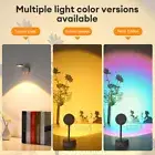 Sunset Projector Lamp Motion Sensor LED Desk Wall Atmosphere Home Decor Light AU