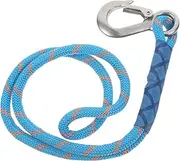 Mipcase Adjustable Heavy Duty Hanger Kit with Stainless Steel Carabiner Versatile Straps for Outdoor Hammock Camping Activities Durable Reliable Blue Design