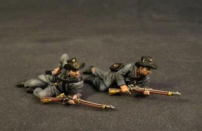 JOHN JENKINS AMERICAN CIVIL WAR CSPR-10 SOUTH CAROLINA PALMETTO RIFLEMEN PRONE