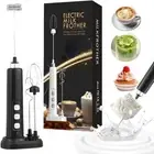 3 In 1 Electric Milk Frother 304 Stainless Steel Handheld Foam Maker