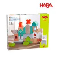 在飛比找蝦皮商城優惠-【德國HABA】貓狗叮噹積木31pcs 德國製造