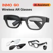 INMO GO Smart Wireless AR Glasses AI Assistant Magnetic Sunglasses Myopia Frame