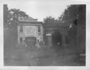 Halliday's Blacksmith shop north side of Church Avenue betwe- New York Old Photo