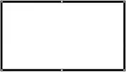 16:9 Simple Projector Curtain Portable HD Display Screen Home Cinema Theater Movie Projection Curtain(150 inch)