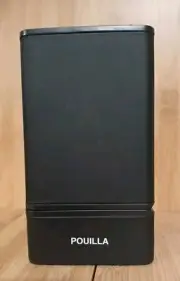 POUILLA Automatic Single Watch Winder PU Leather Black