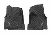Rough Country Flex Fit Floor Mats Front Crew for Toyota Tacoma 24-25