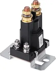 KOSDFOGE Continuous Duty Solenoid 12V, 4 Pin 500a DC 12V High Current Solenoid Auto Car Starter Relay, SPST Start Contactor Double Batteries Isolator Control