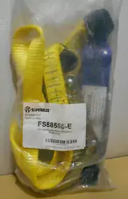 SafeWaze FS88565-E 6' Energy Absorbing Lanyard with Rebar Hook