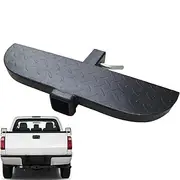 Bump Step for Trailer Hitch,Truck Bumper Step Trailer Step - Towing Hitch Steps Non-Slip, Hitch Receiver Step Carbon Steel, Bumper Steps for Pickup Truck, Truck Hitch Accessories
