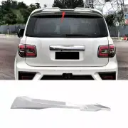 For Nissan Armada Patrol Y62 2017-2020 Pearl White Roof Trunk Spoiler Wing Flap