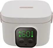 Electric Lunch Box, 25W 500ml Intelligent Constant Temperature Bowl 7 Gears Timer Fast Heating Stainless Steel Portable Electric Lunch Container for Camping Travel School
