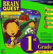 Brain Quest: 1st Grade PC MAC CD kids early learning math reading games! SEALED