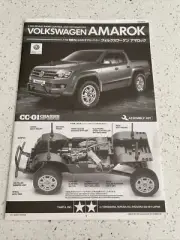 58616 Tamiya VOLKSWAGEN AMAROK CC01 Chassis Kit Instruction Manual 1054715