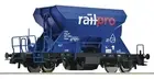 Roco Rail Pro Hopper Car 6600070 HO Scale DC
