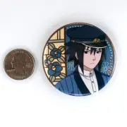 Sasuke Uchiha Student Academy Round Can Badge Pin Naruto Shippuden