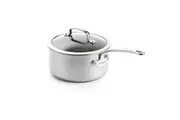 GreenPan Premiere Stainless Steel Open Covered Saucepan 20cm 3.1L Home Cooking