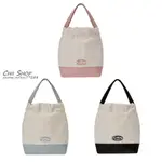 【CHII】韓國 EMIS CANVAS TOTE BUCKET BAG 帆布手提水桶包