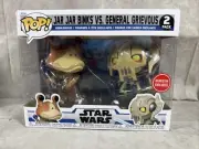 Funko Pop! Disney Star Wars Jar Jar Binks VS General Grievous 2 Pk GameStop 2/1