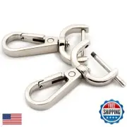 Detachable Swivel Hooks Snap Hook, 4 PCS for purses Push Gate Lobster Clasps