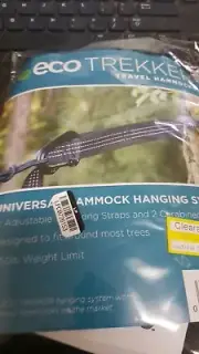 Hammock Hanging System with Straps and Carabiners NEW IN PACKAGE