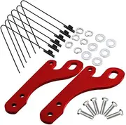 BoCID Recovery Tow Point Kit Compatible with Toyota Prado KDJ150 GRJ150 GDJ150 Heavy Duty 2009+