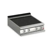 4 Burner Electric Cook Top With Ceramic Glass Baron Queen7 Q70PC/VCE800 Cooking