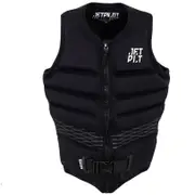 Jetpilot Hyperflex JA21148 Men's Front Entry L50S PFD Vest - Black Sizes S-3XL