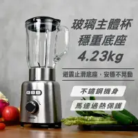 在飛比找PChome24h購物優惠-【MATRIC 松木】6枚刃冰沙果汁調理機 MG-JB070