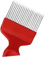 Kisangel Stainless Steel Beekeeping Uncapping Fork Honeycomb Tool Random for Efficient Honey Extraction and Drone Brood Inspection