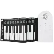 Electric Piano Keyboard 49 Keys Portable Folding USB Beginners Gifts