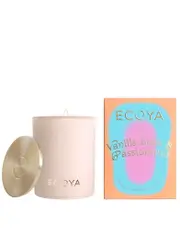 Ecoya Madison Jar 400g - Vanilla Bean & Passionfruit